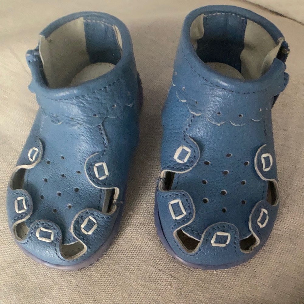 Beko baby booties made of Italian leather